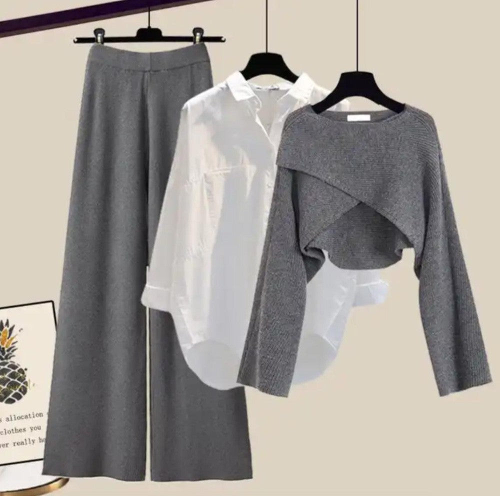 Comfy Long Sleeve Three Piece Set