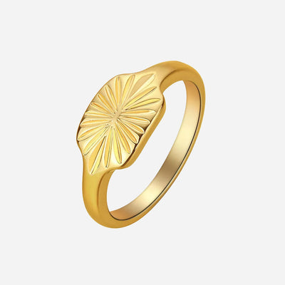 Clara | Sunray Ring 18K Gold