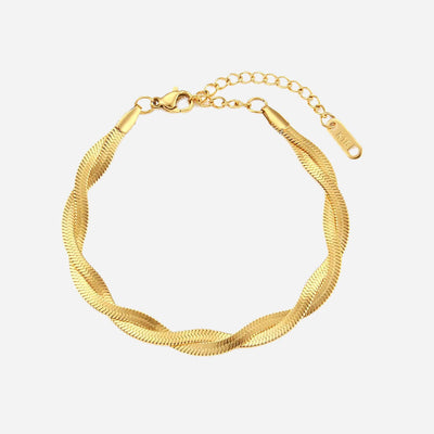 Clara | Twisted Bracelet 18K Gold