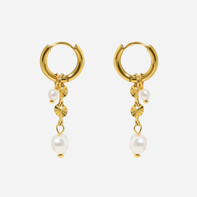 Clara | Sunburst Earrings 18K Gold