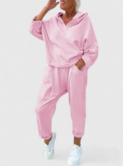 Clara | Comfortable Hooded Sweatshirt Set