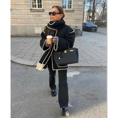 Viona™ - Comfortable wool cape jacket