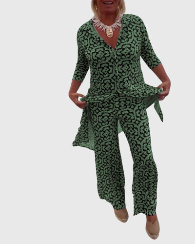 Clara | Elegant Vintage Two-Piece Set