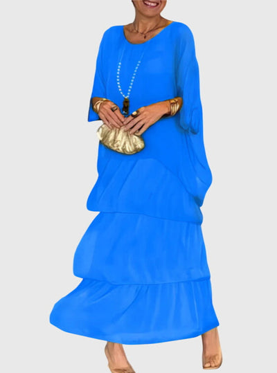 Clara | Long and Flowing Elegant Dress