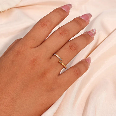 Clara | Shine Ring 18K Gold