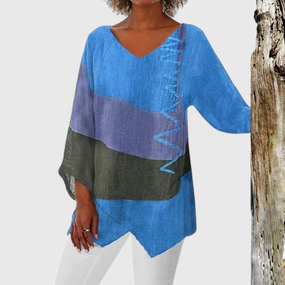 Clara | Elegant V-Neck Tunic