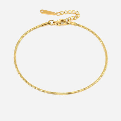 Clara | Pink Anklet 18K Gold