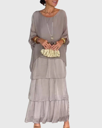 Clara | Long and Flowing Elegant Dress