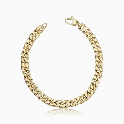 Clara | Cuban Armband 18k Gold