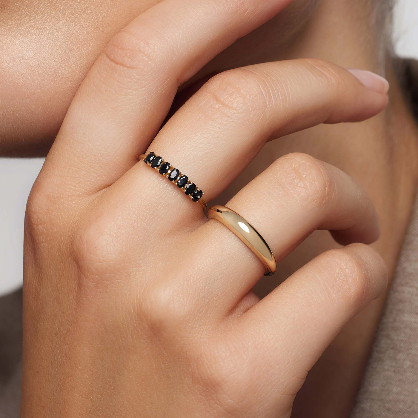 Clara | Solid Ring 14k Gold