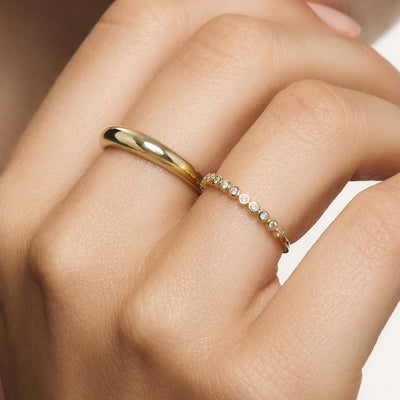 Clara | Midi Ring 18k Gold