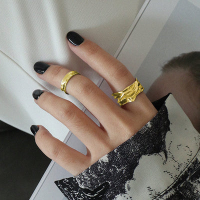 Clara | Big Ring 18K Gold