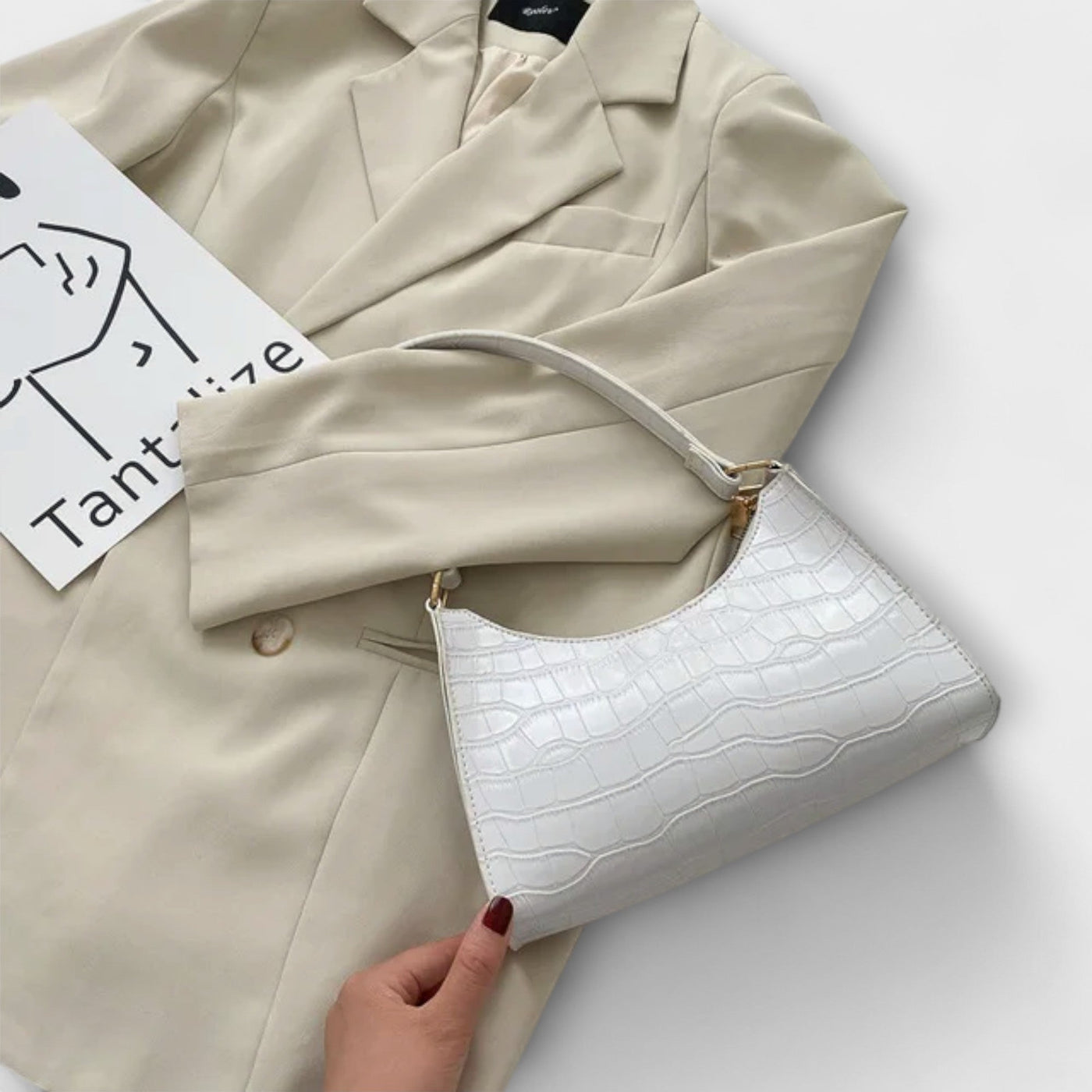 Clara | Shiny Leather Bag