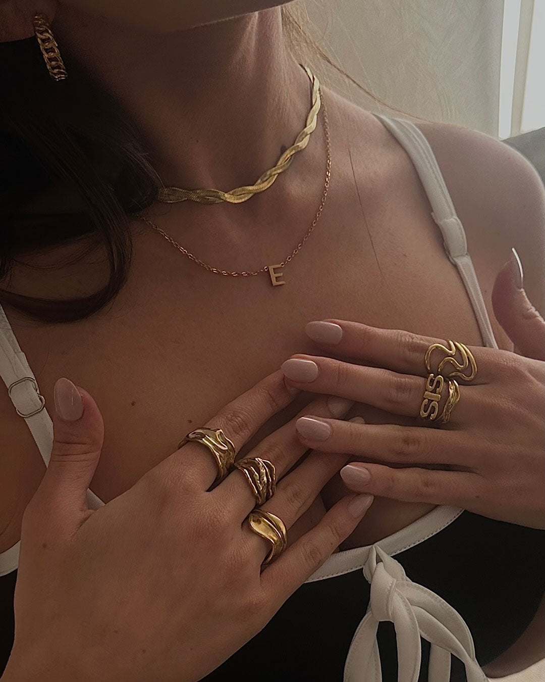 Clara | Big Ring 18K Gold