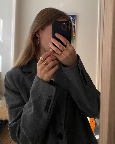 Clara | Big Ring 18K Gold