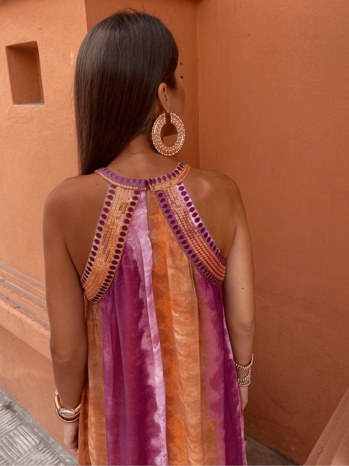 Luciana | Zomerjurk met ombre-effect
