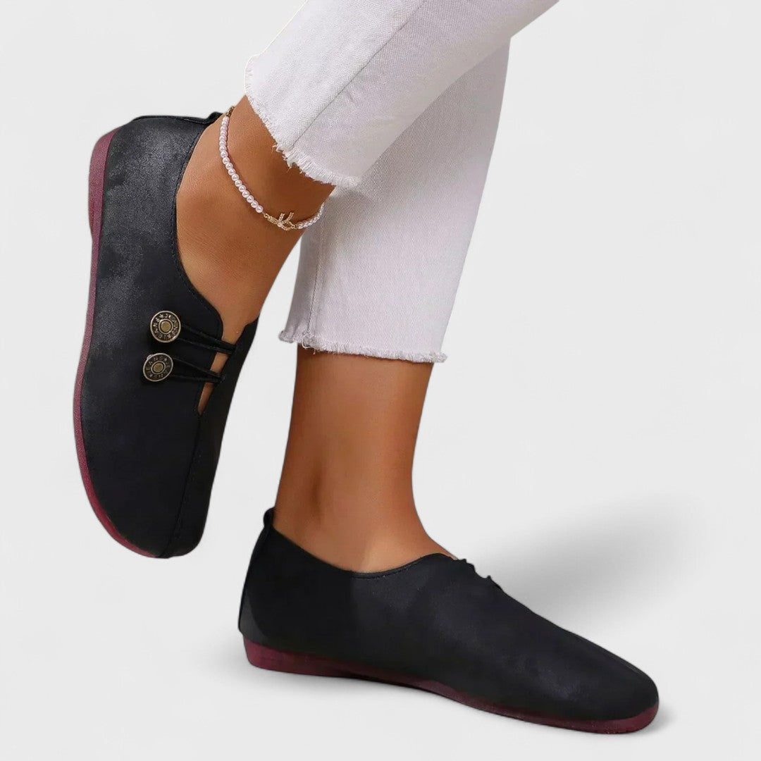 Lydia | Suede Orthopedische Loafers