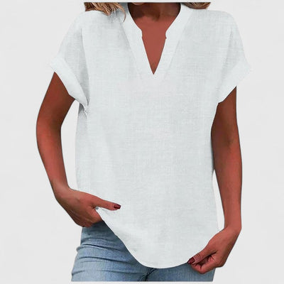 Clara | Comfortable V-Neck Blouse