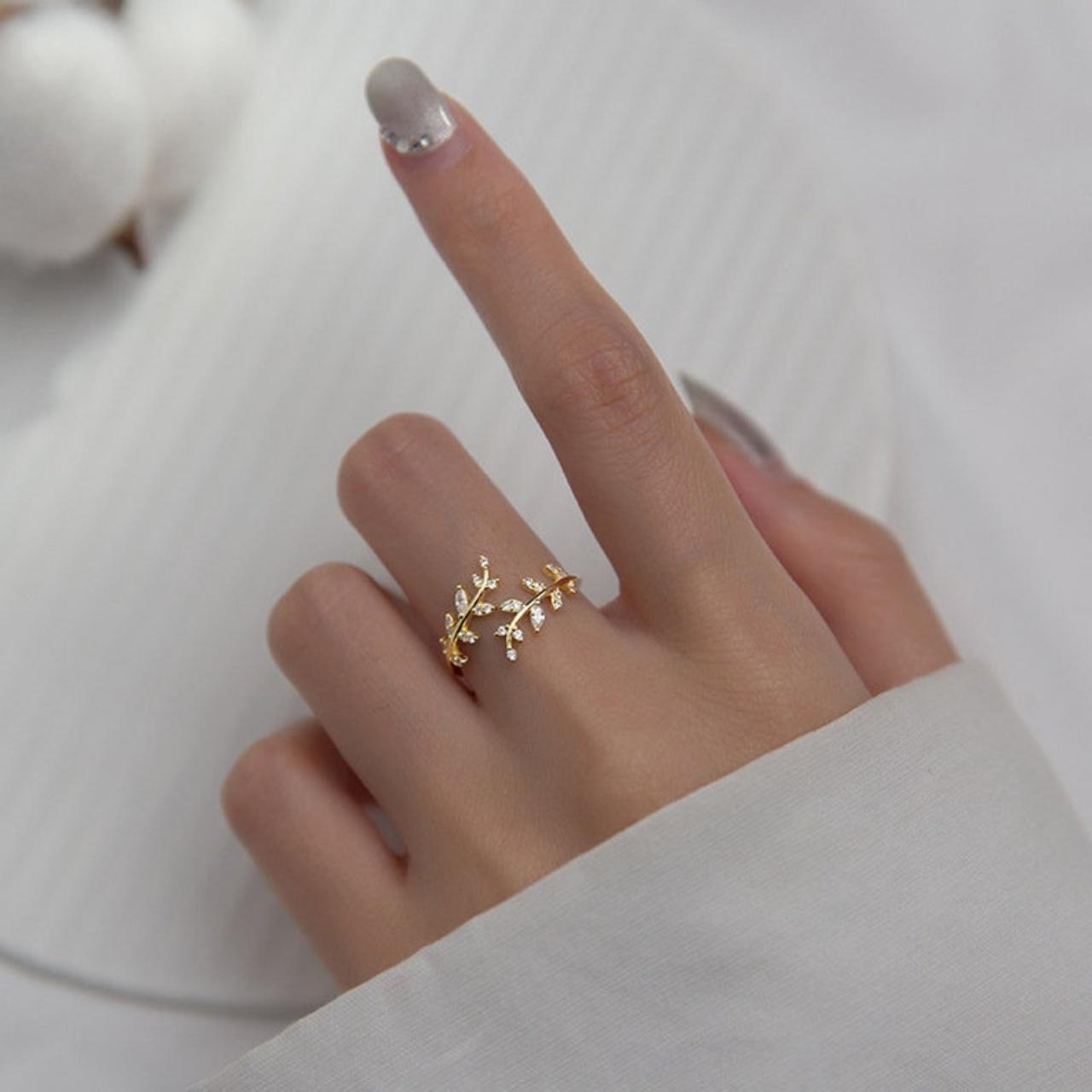 Clara | Zirconia Ring 18K Gold