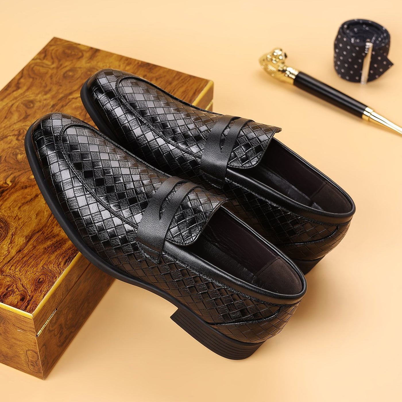 Revon | leren loafers