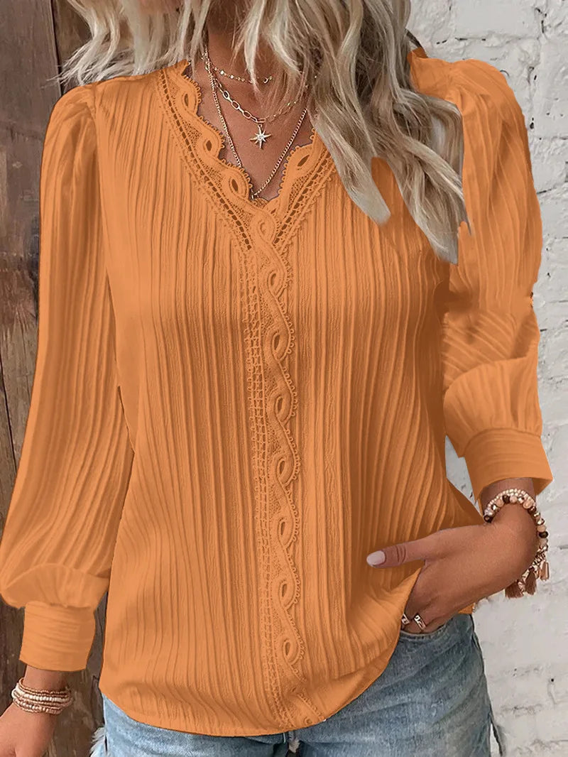 Camillia™ - Elegant Pintuck Blouse
