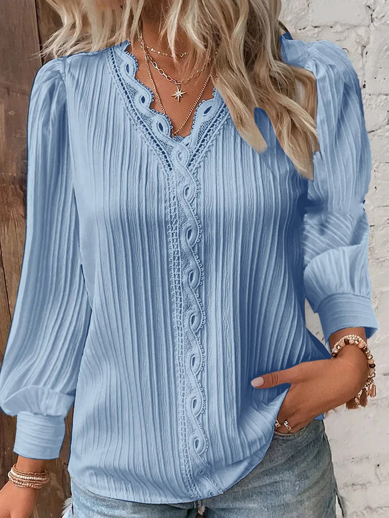 Camillia™ - Elegant Pintuck Blouse