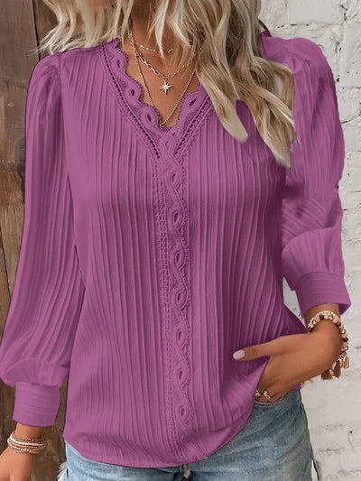 Camillia™ - Elegant Pintuck Blouse