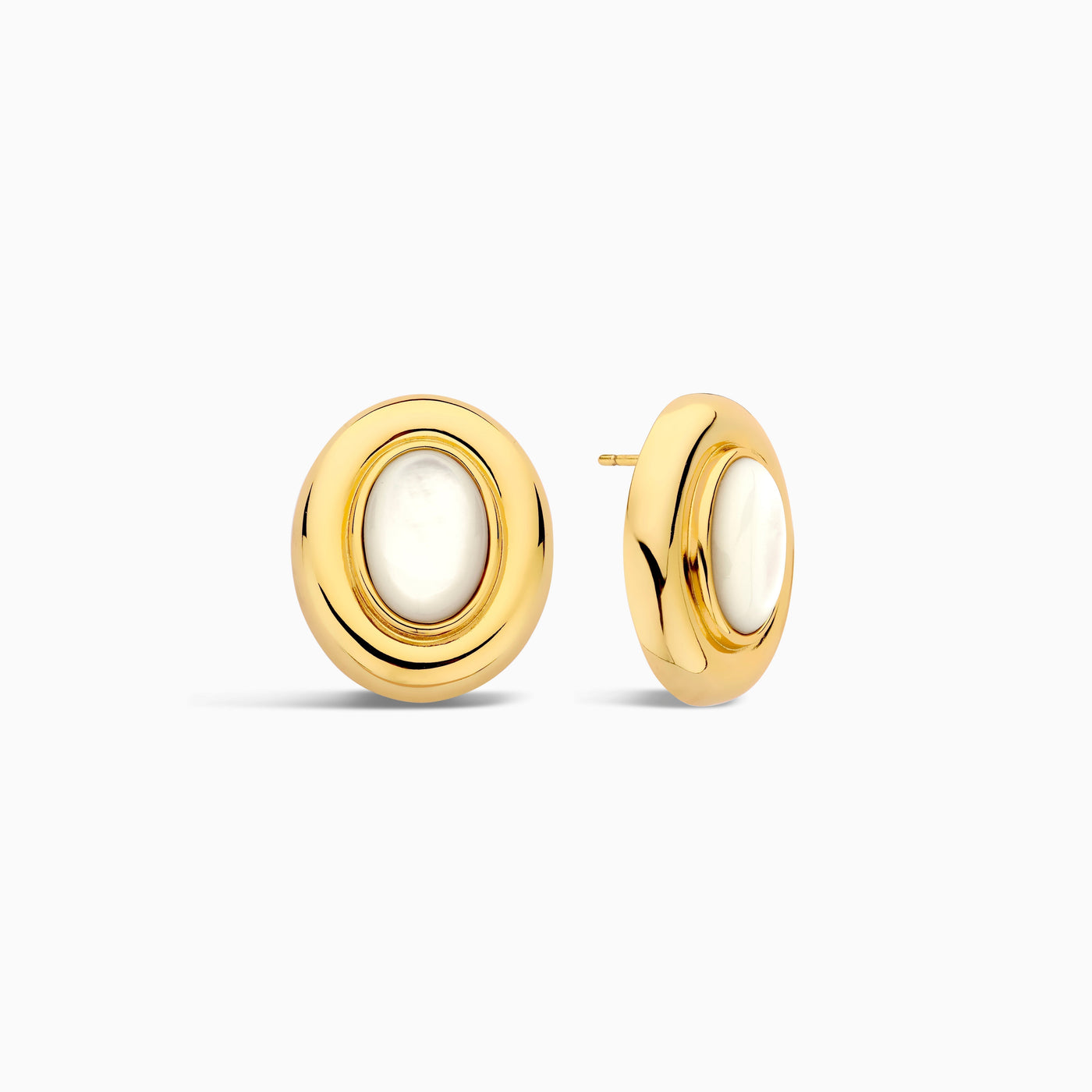 Clara | Stud Earrings 18k Gold