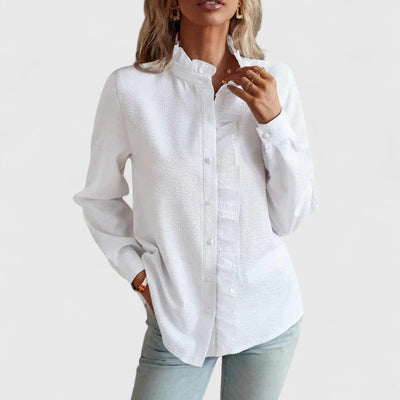 Clara | Sophisticated Long Sleeve Blouse