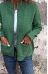 Marcia™ - Cozy zip-up cardigan