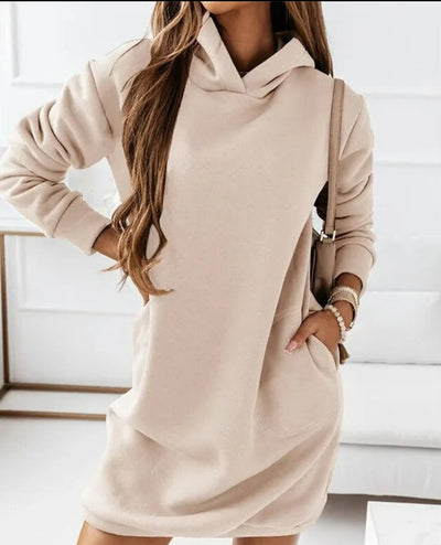 CARLA™ - MODERN COMFORTABLE SWEATSHIRT DRESS