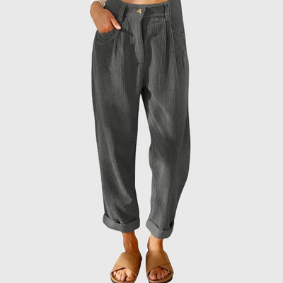 Clara | Modern Cord Pants