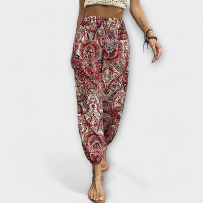 Clara | Ethnic Graphic Pants