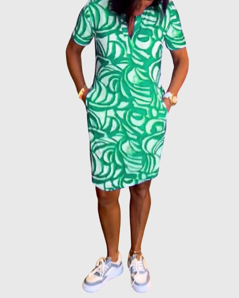 Clara | Flattering Avenue Walk Dress