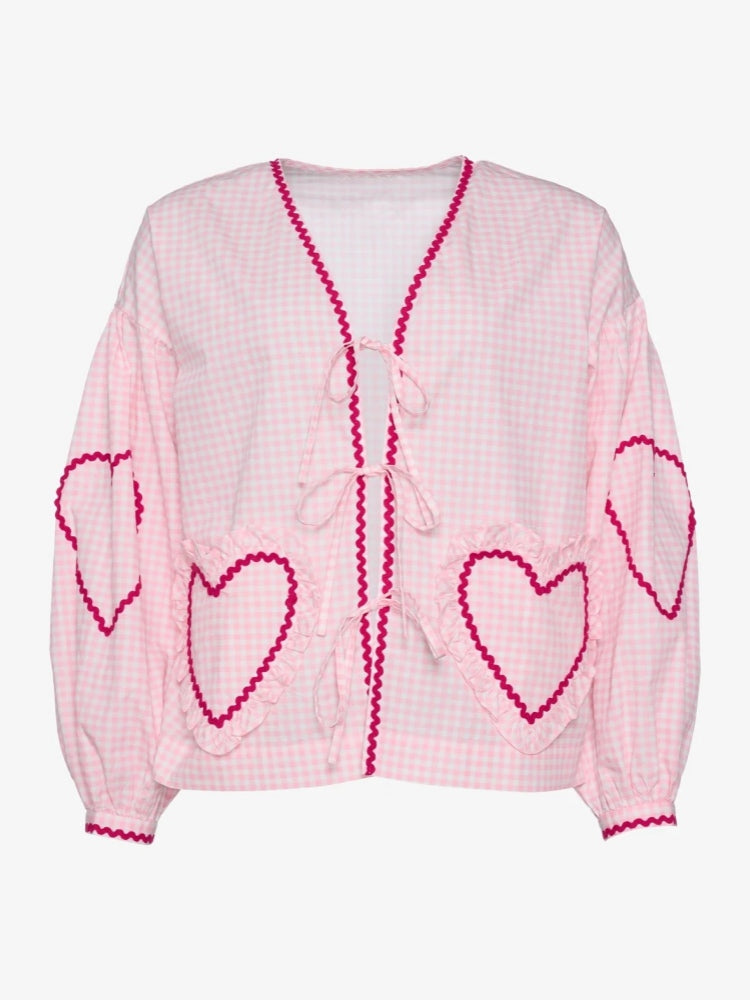 MILA - Heart Blouse