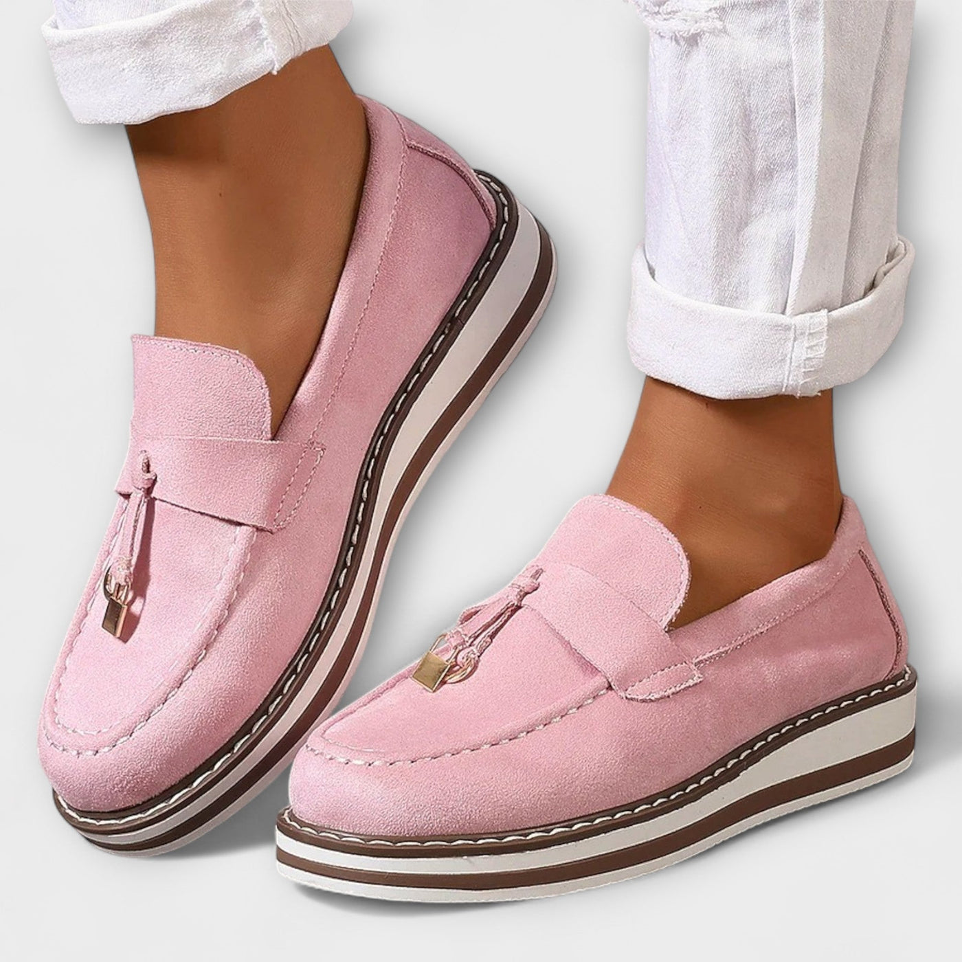 Halo – Casual Loafers met Ronde Neus