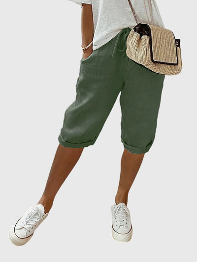 Clara | Elegant Paisley Pants