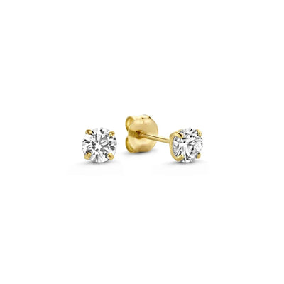 Clara | Diamond Pendant Earrings 18k Gold