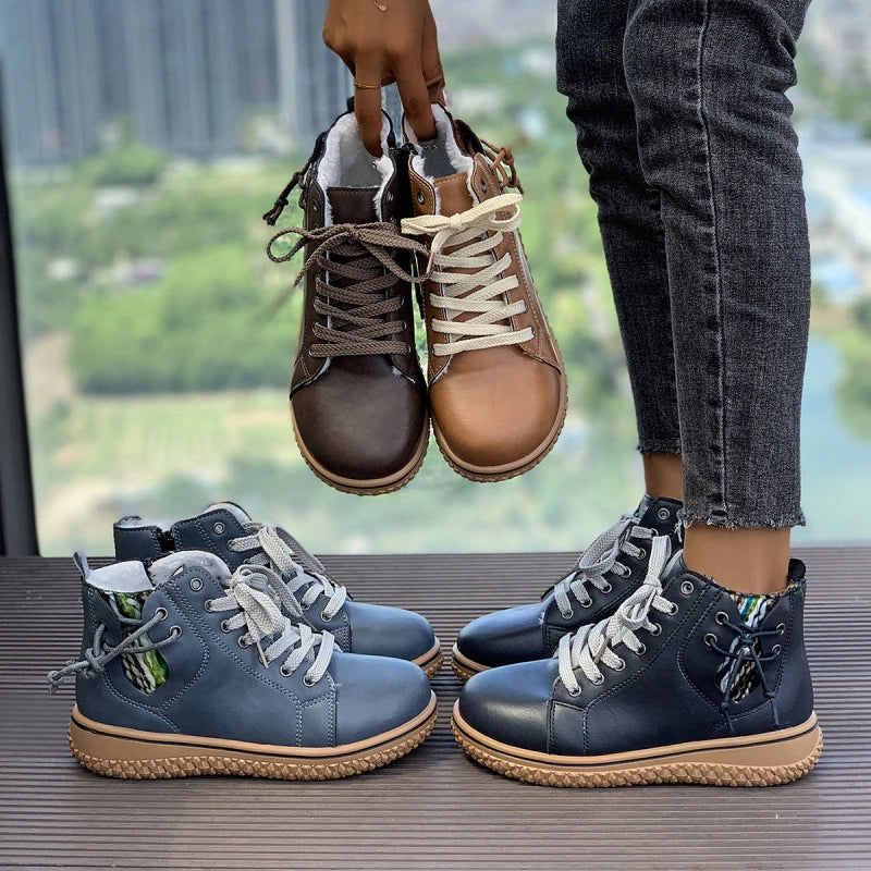 Miranda | Warme enkellaarzen met uniek karakter