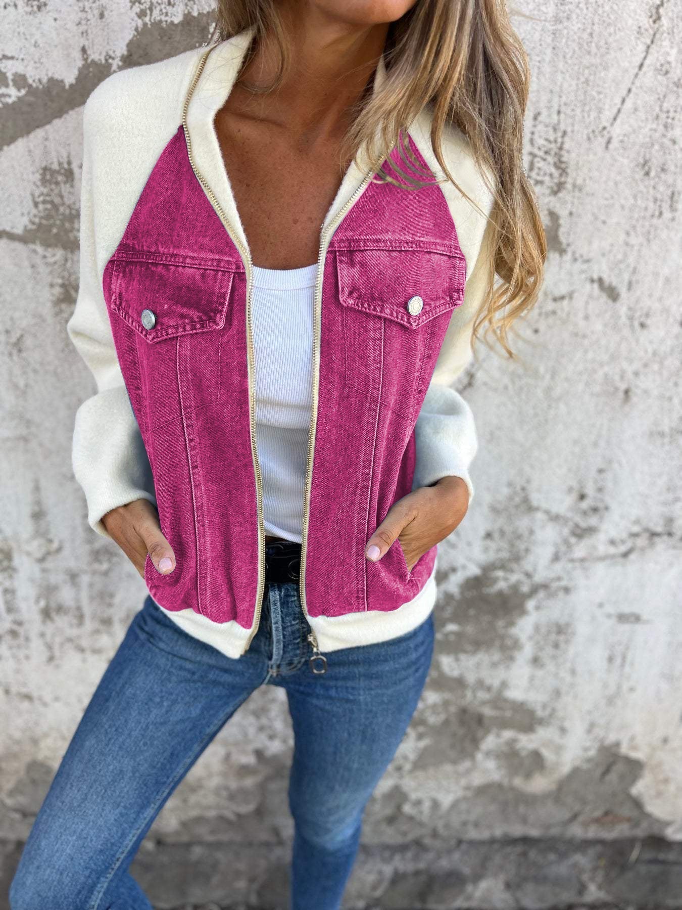 Zoe™ - Stylish Denim Jacket