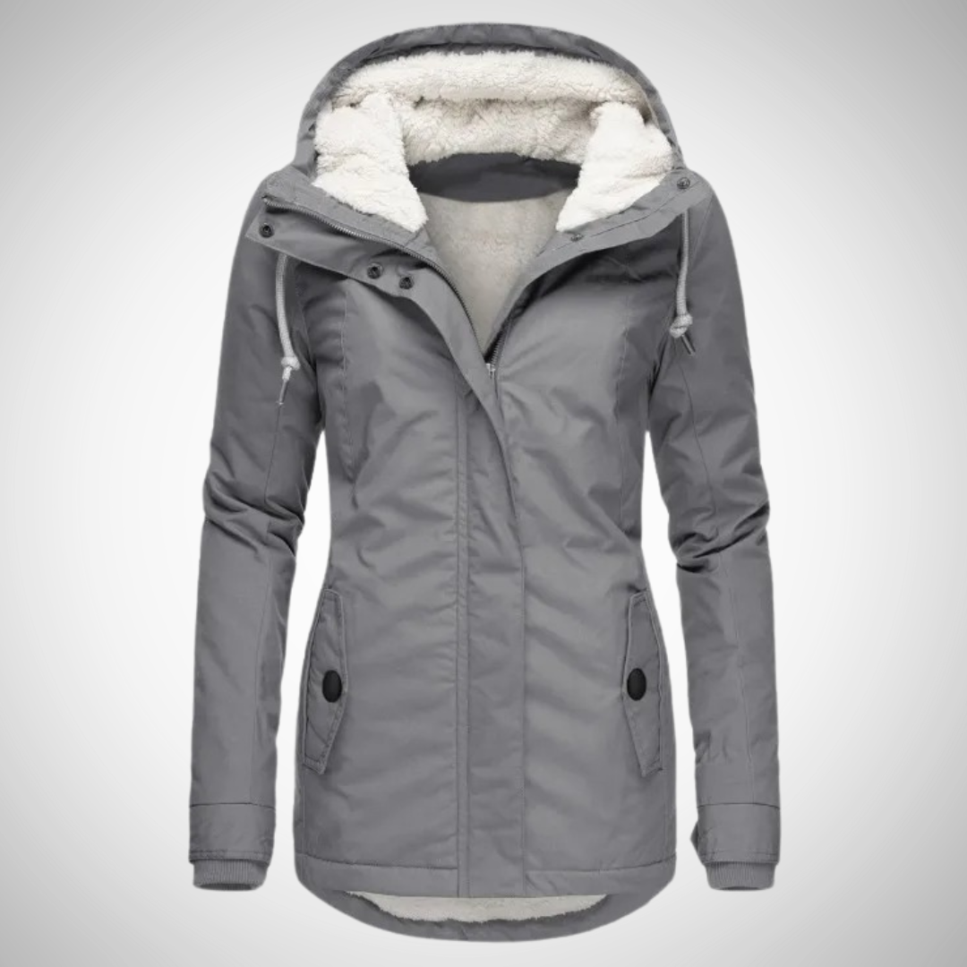 Jenna ™ - Women's Warm Cotton Sherpa Hoodie