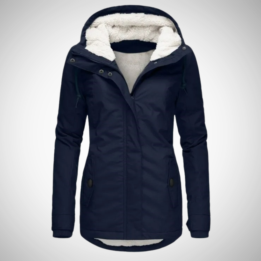 Jenna ™ - Women's Warm Cotton Sherpa Hoodie