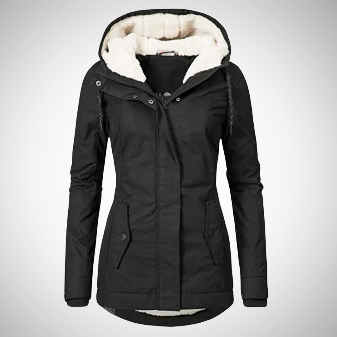 Jenna ™ - Women's Warm Cotton Sherpa Hoodie