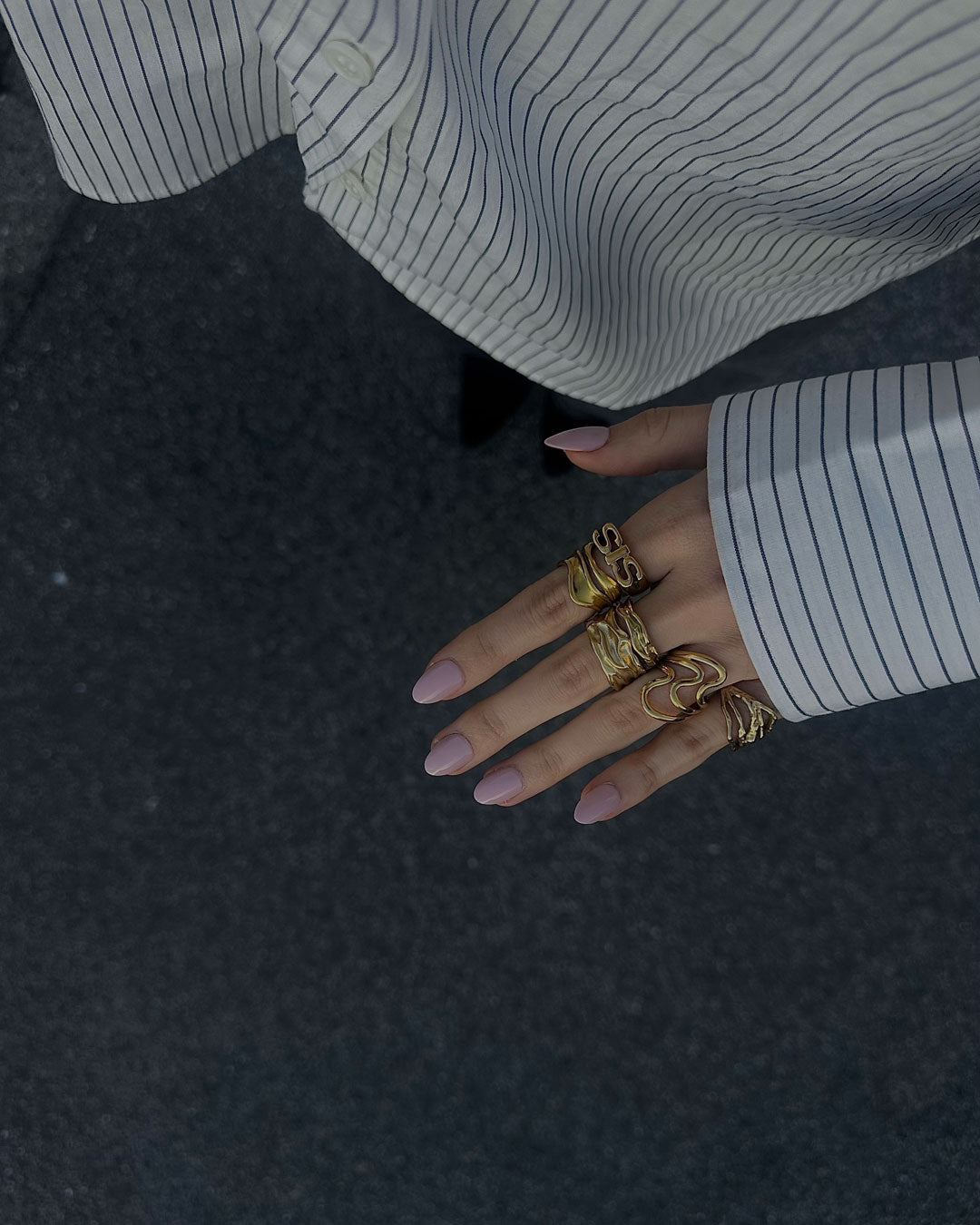 Clara | Big Ring 18K Gold